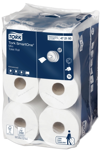 Toiletpapier Tork SmartOne Mini Advanced T9 (472193)